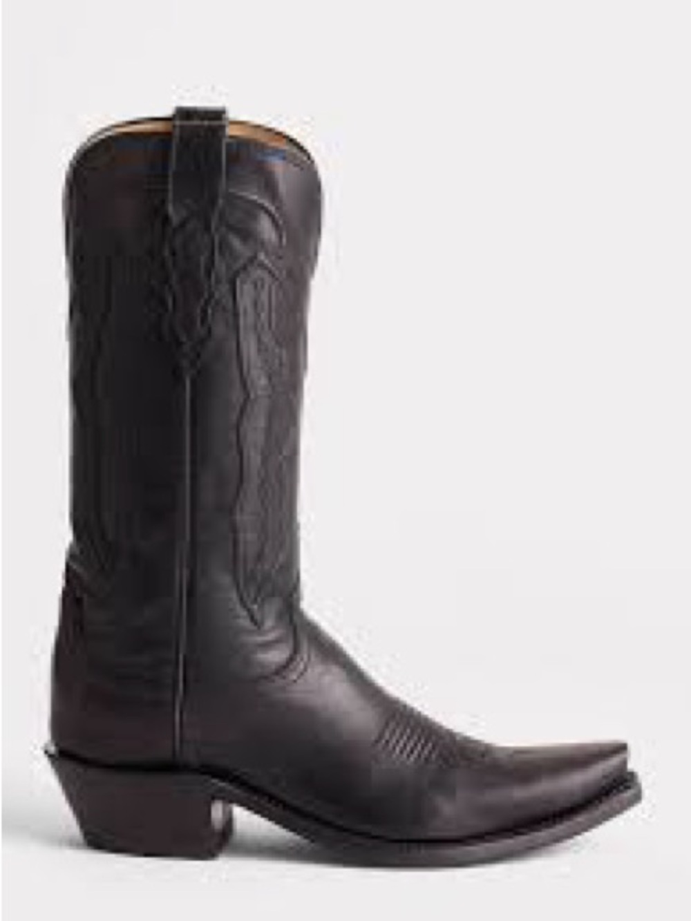 Luchesse Grace Classic Western Cowboy Boot - Black